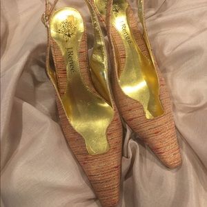 J. Renee sling back pumps